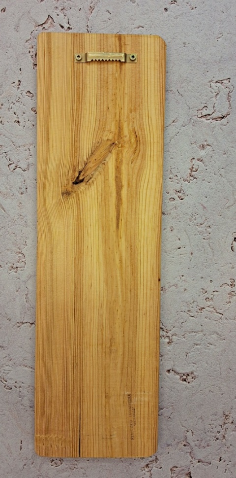 Deska Retro Anioł w kwiatach dł.40cm x szer.12cm