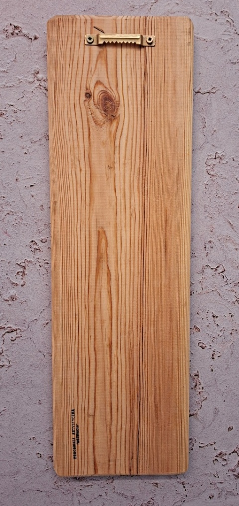 Deska Retro Anioł w makach nr 12 dł.40cmxszer.12cm