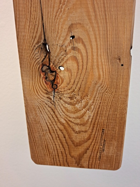 Deska Retro Anioł z kotem nr 1 dł.40cm x szer.12cm