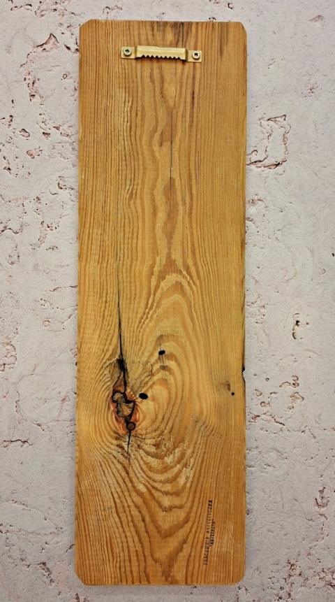 Deska Retro Anioł z kotem nr 1 dł.40cm x szer.12cm