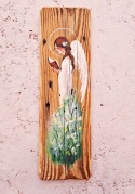 Deska Retro Anioł z książką nr 2 dł.40cm x szer.12 cm