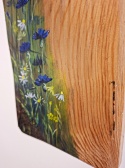 Deska Retro Anioł z książką nr 3 dł.40cm x szer.12cm