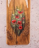 Deska Retro Anioł z książką nr 4 dł.40cm x szer.12cm