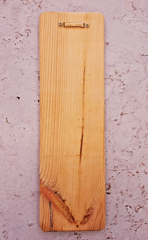 Deska Retro Anioł z książką nr 4 dł.40cm x szer.12cm