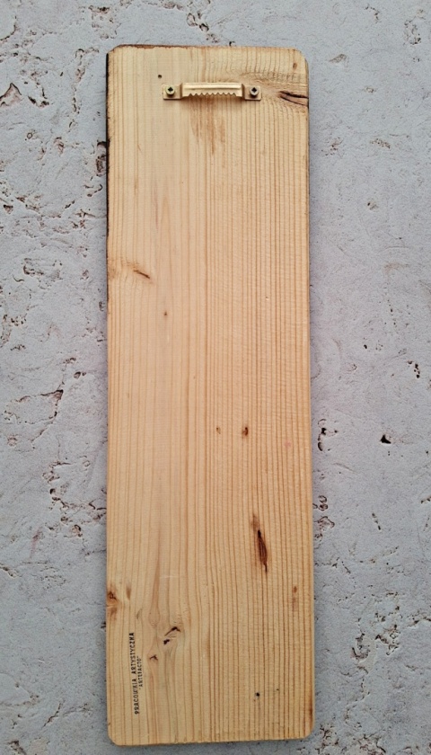 Deska Retro Anioł z sercem nr 4 dł.40cm x szer.12cm