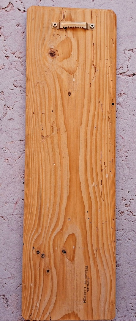 Deska Retro Anioł opiekun domu nr 2 dł. 40cm x szer.12cm