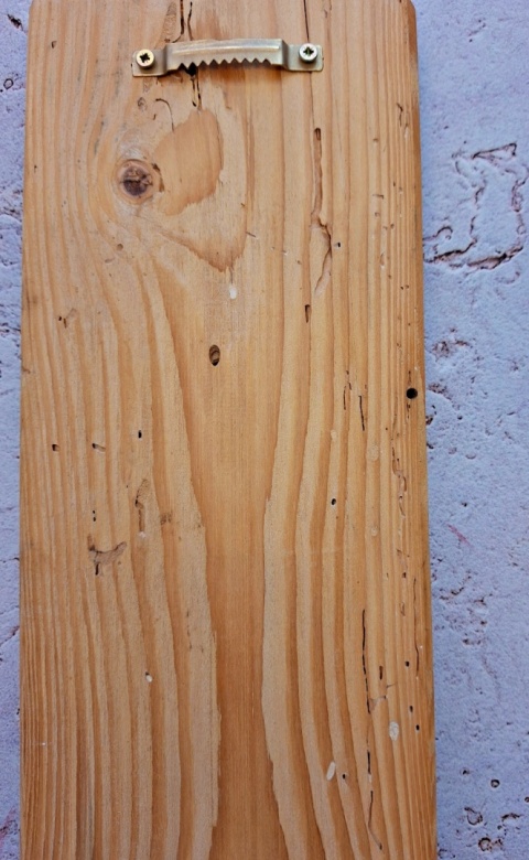 Deska Retro Anioł opiekun domu nr 2 dł. 40cm x szer.12cm